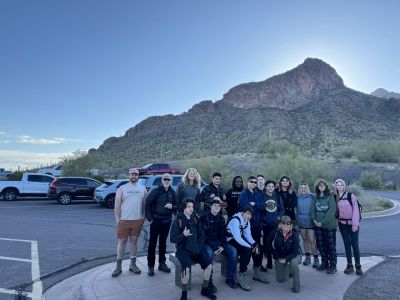 Compass High School Picacho Peak Hike March 2024